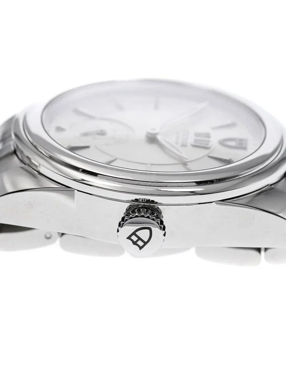 TUDOR Glamour 57000 Double date Silver Dial Automatic Men's Watch_971140